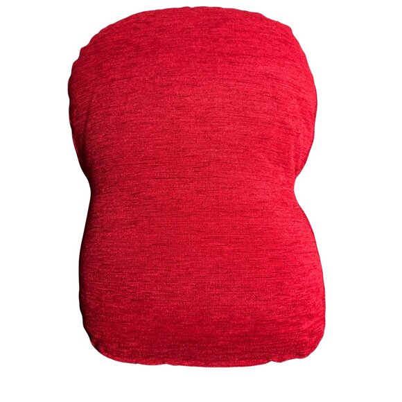 Handmade Christmas Santa Hot Air Balloon Beaded Accent Shaped Pillow 17x11 NWT - Picture 7 of 7